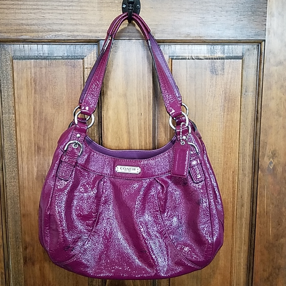 Coach Purse Hobo bag patent leather